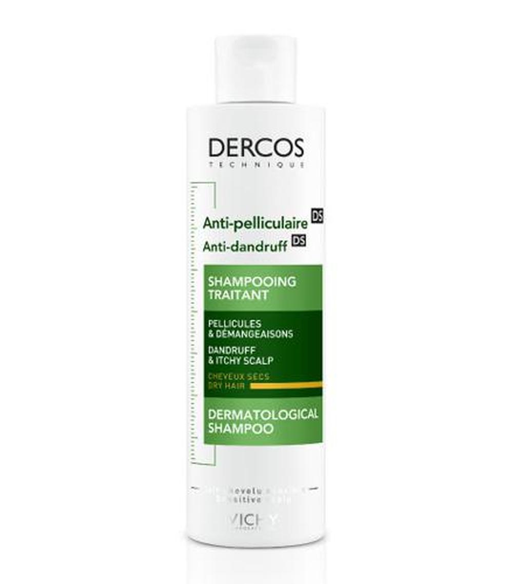 vichy dercos szampon przeciwłupieżowy do włosów suchych 200 ml ceneo