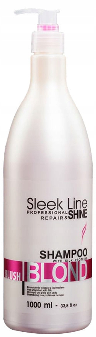 sleek line blush blonde różowy szampon