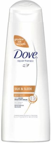 dove silk sleek szampon wygładzający wlosy