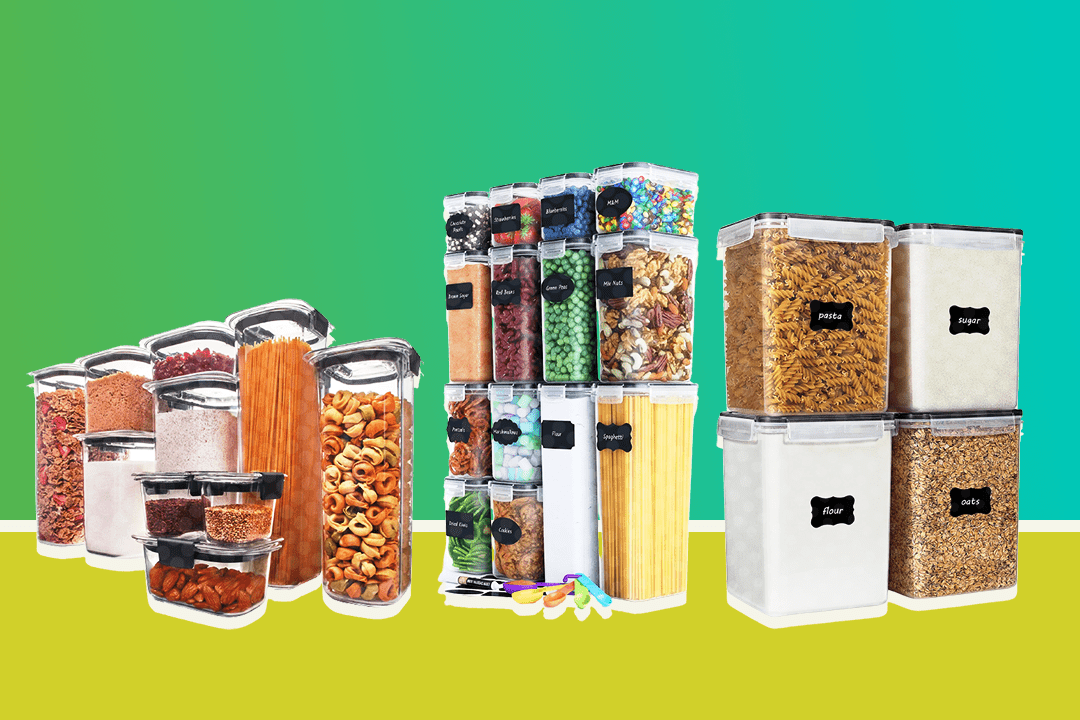 storage containers for dry mixes