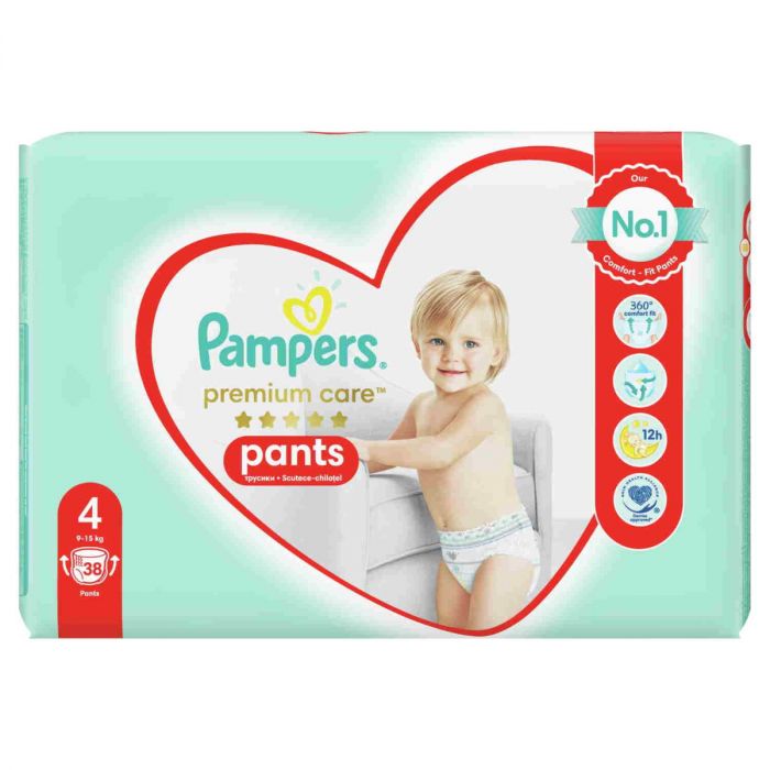 pieluchomajtki pampers premiumcare4