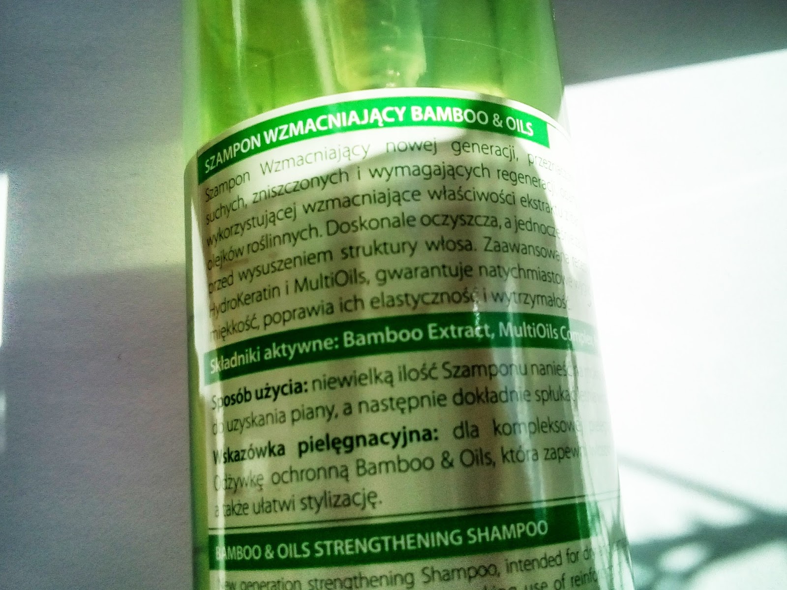 farmona hair genic bamboo-oils szampon wzmacniający skład