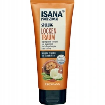 isana professional odżywka do włosów kręconych pure locken