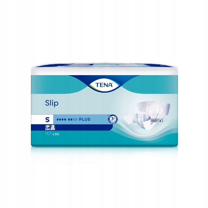 tena slip plus pieluchomajtki small 30 szt