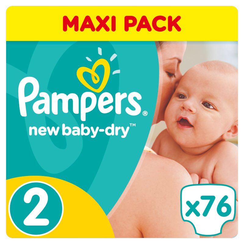 pieluchy pampers active baby dry 2 mini 228szt