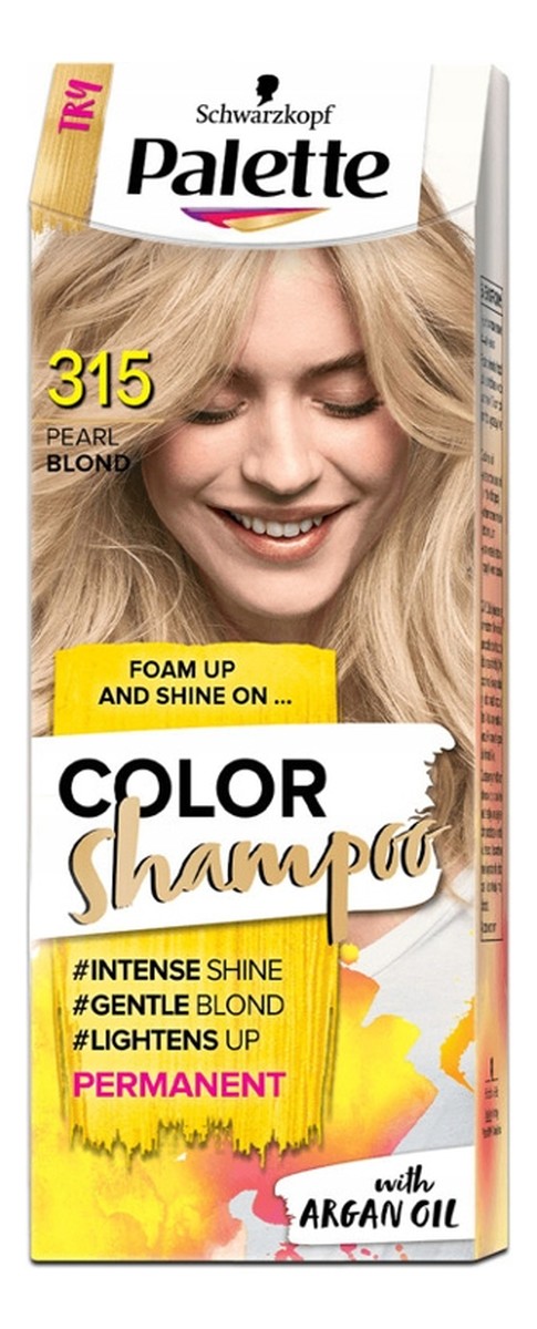 palette color shampoo szampon koloryzujący do włosów