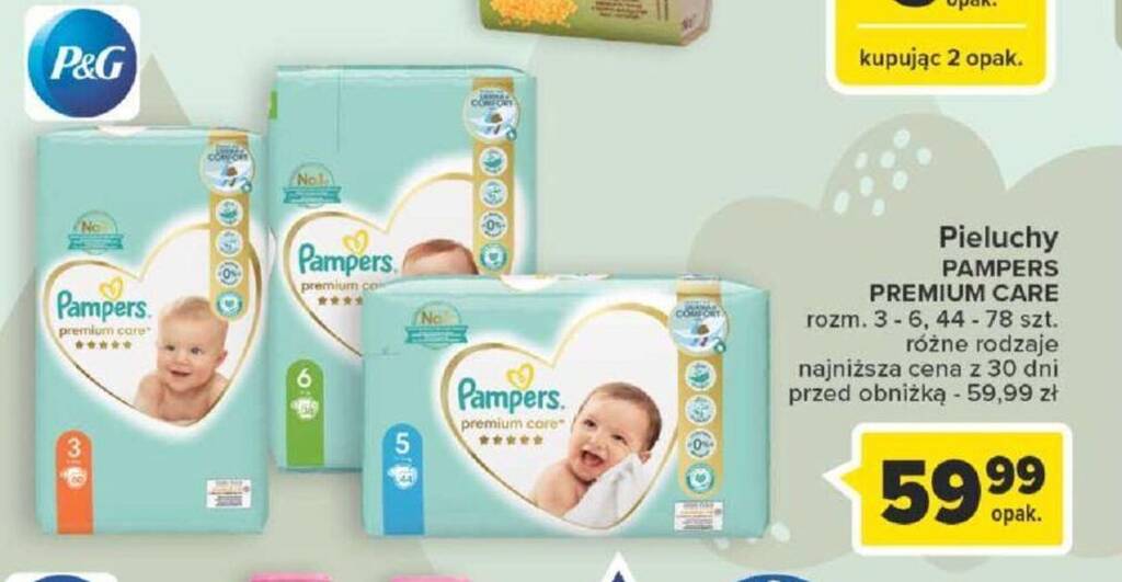 carrefour pampers cena