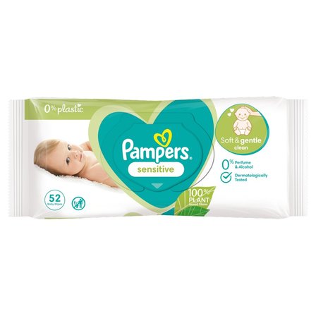 pampers chusteczki sensitive cena