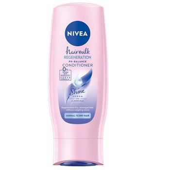 nivea hairmilk szampon pielęgnujący do włosów o strukturze grubej