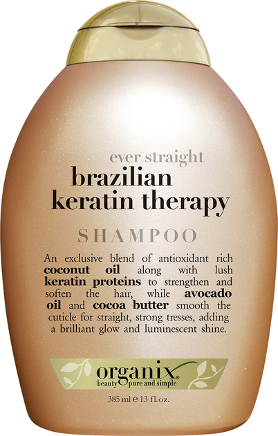 organix keratin therapy szampon czy zawiera sól