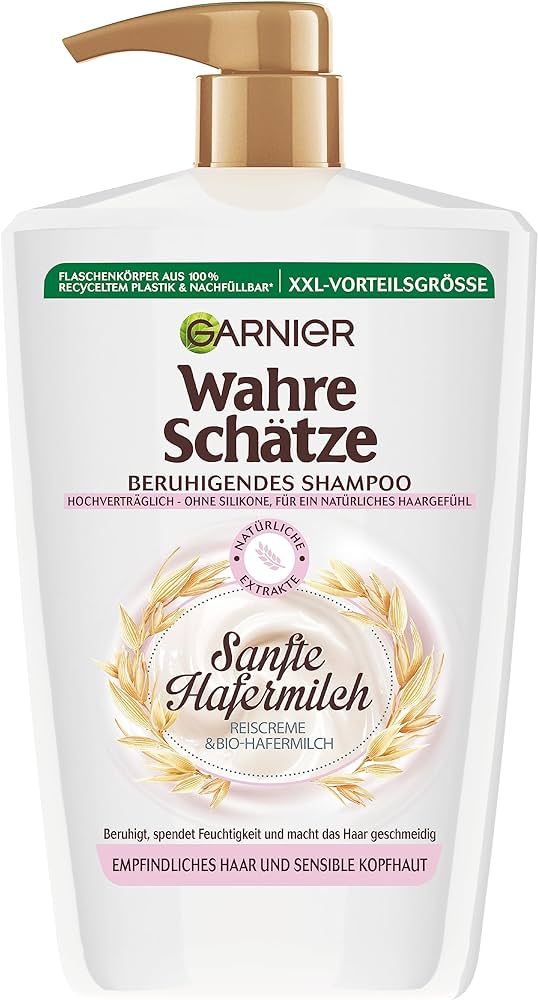 garnier wahre schätze sanfte hafermilch szampon odżywka w sprayu