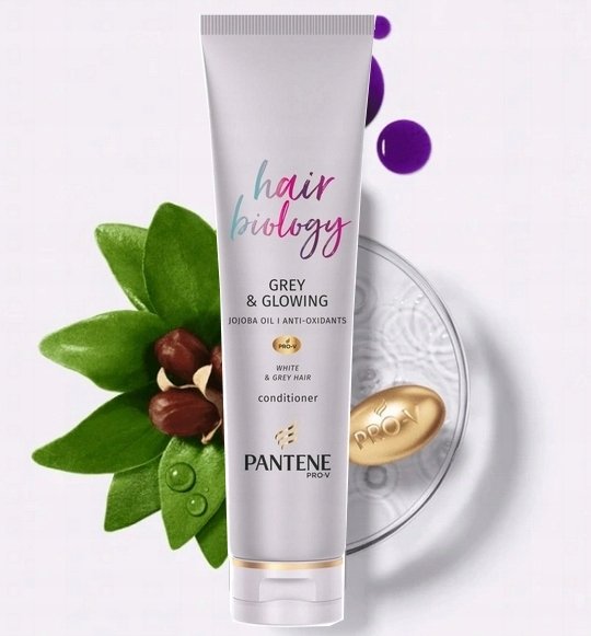 pantene szampon do siwych włosów grey and glowing