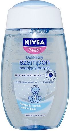 nivea baby szampon nadajacy połysk hipoalergiczny 200ml