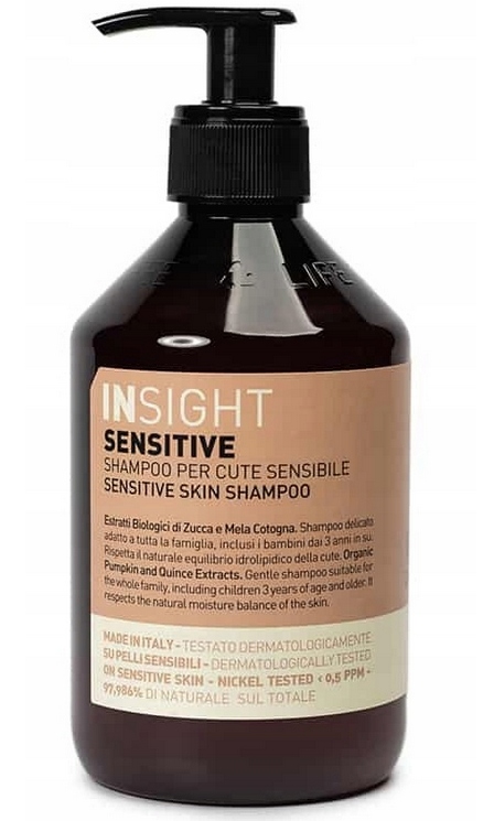 szampon do skóry wrażliwej sensitive insight 400ml