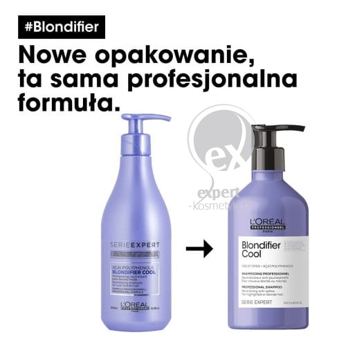 loreal blondifier cool szampon ochładzający odcienie blond