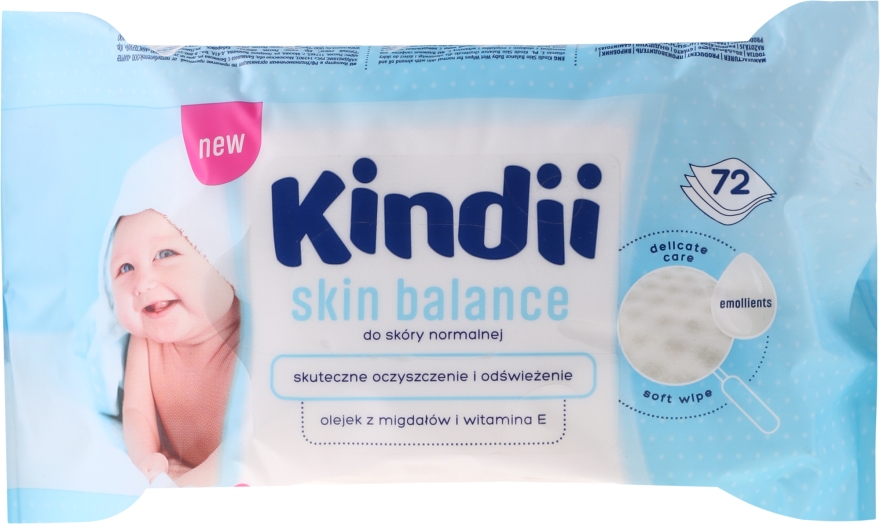 chusteczki nawilżane kindii new baby care opinie