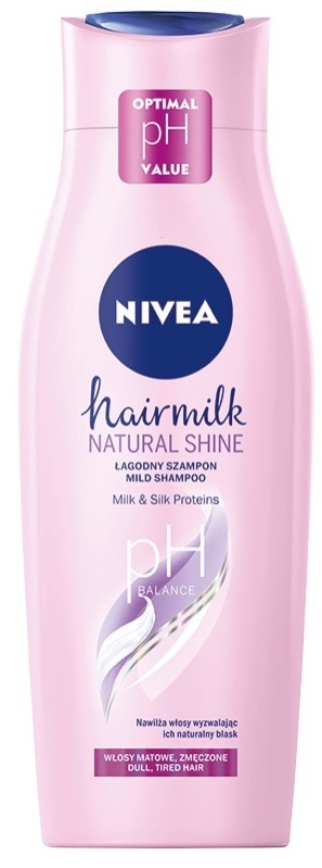 nivea hairmilk szampon wizaż włosy matowe