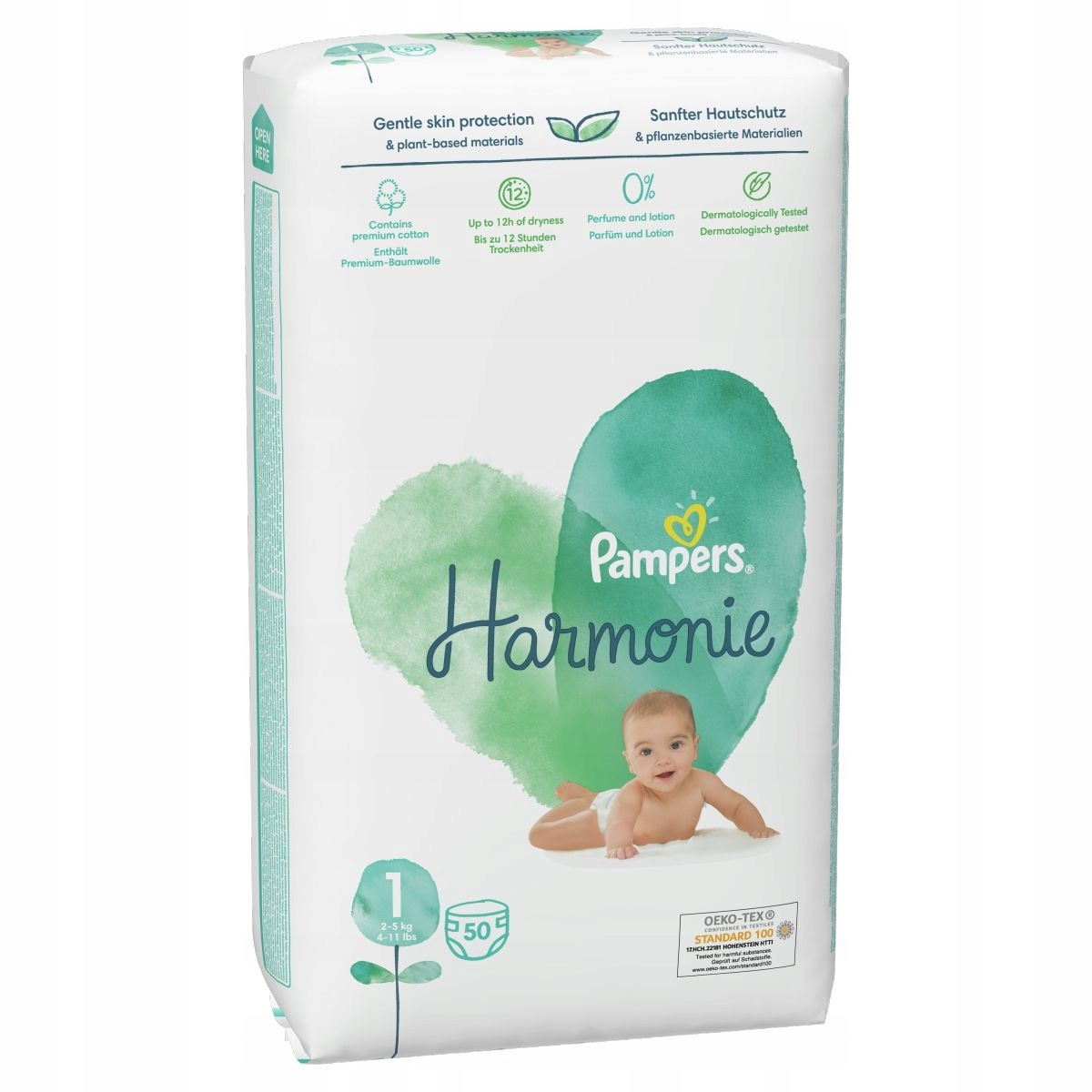 pieluchy pampers pure 1