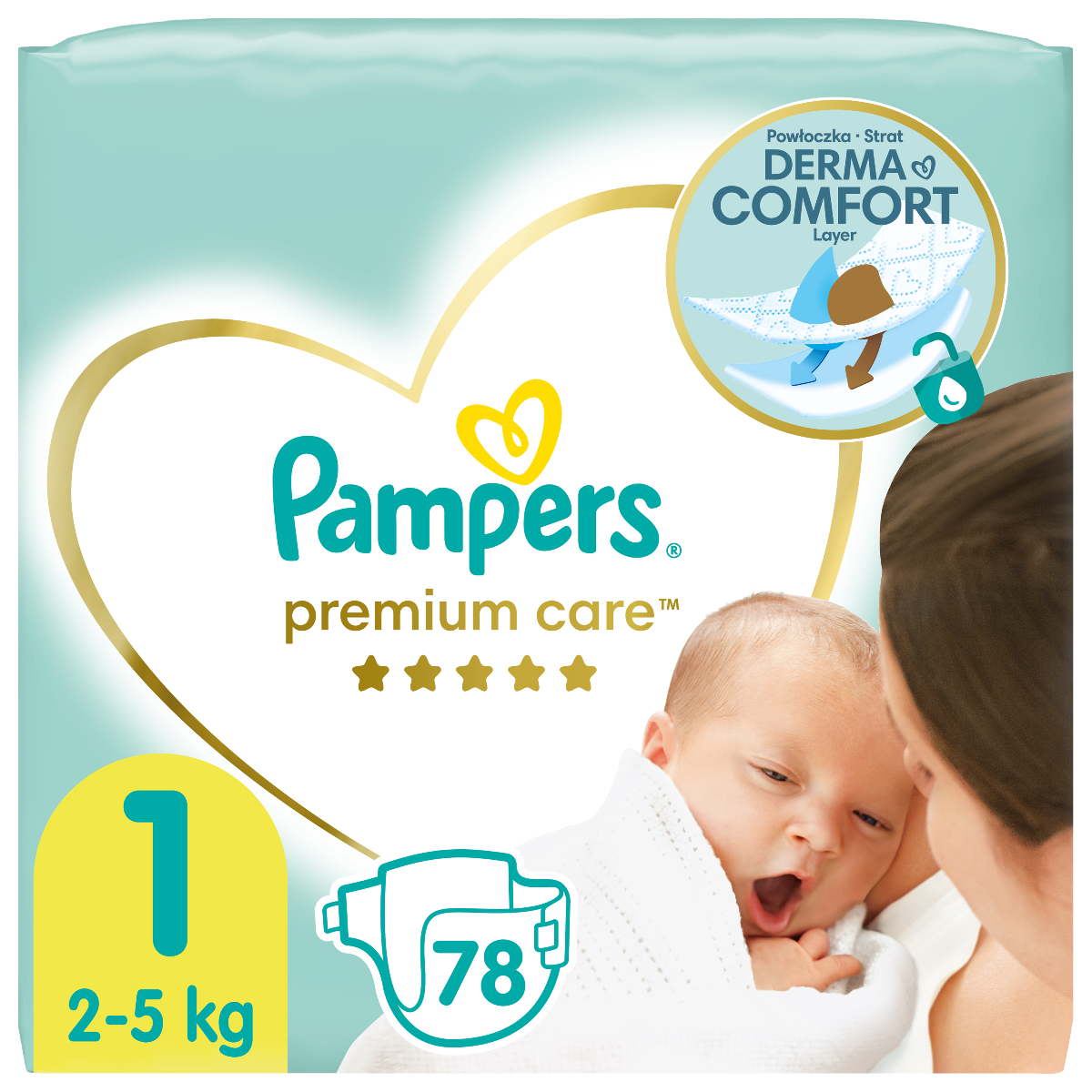 78 sztuk pampers 5