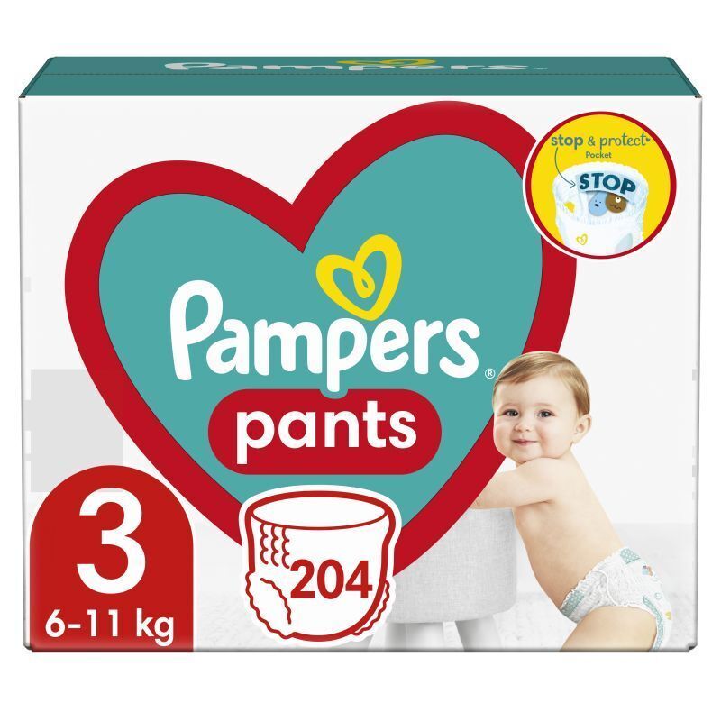 pieluchomajtki pampers 3 natura