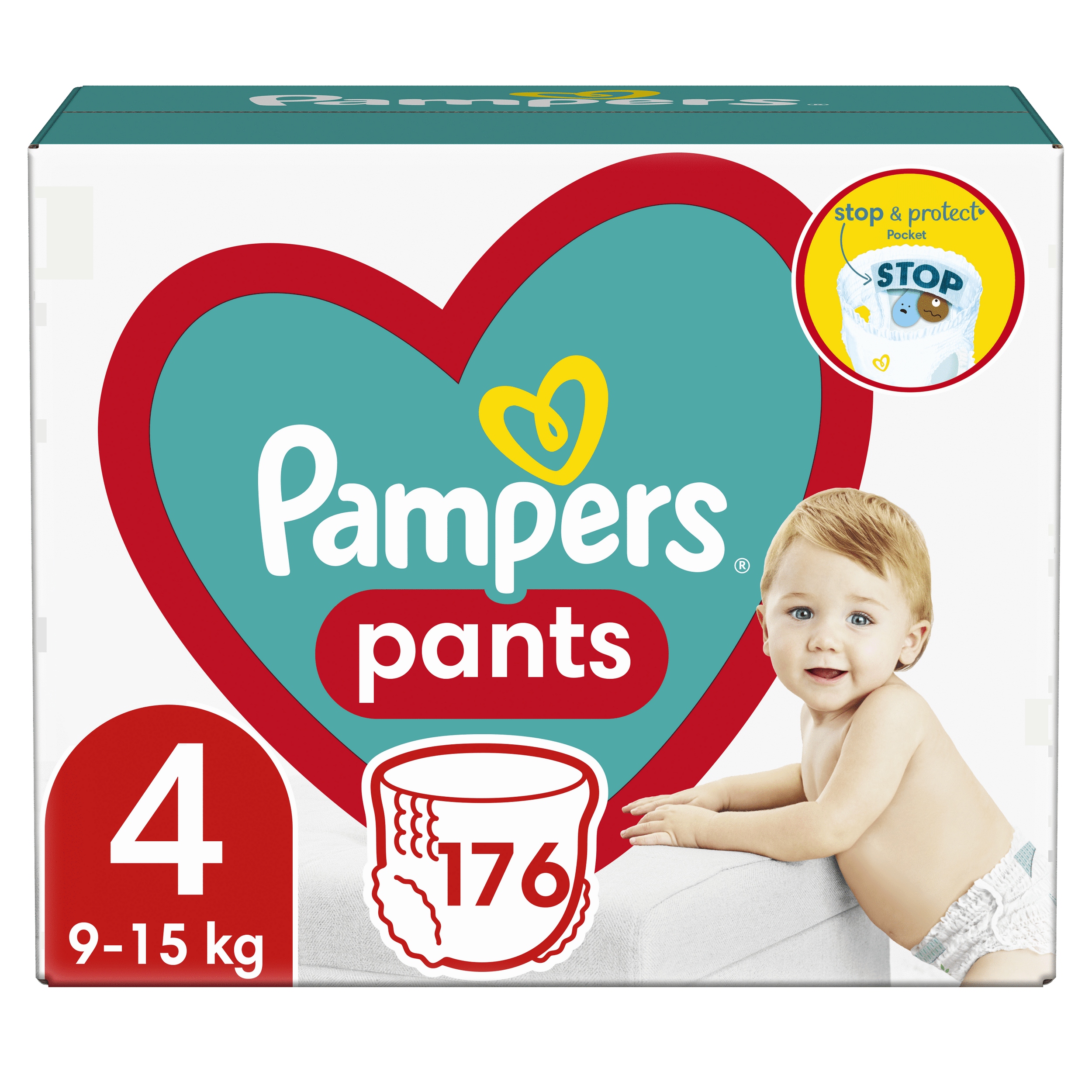 pampers mega paka 94 szt beby-dry pants 4 najtaniej