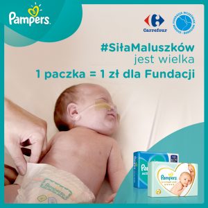 siła maluszków pampers