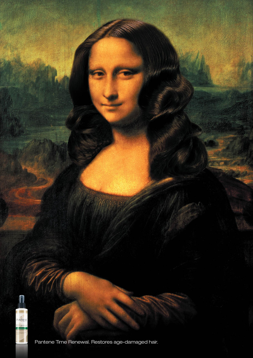 reklama z mona lisa szampon