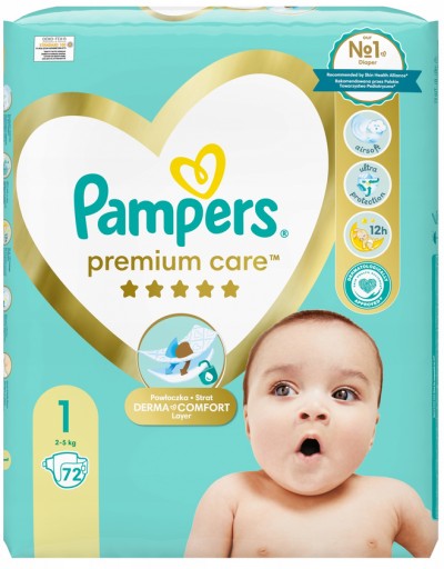 pampers pieluszki premium care 1 newborn