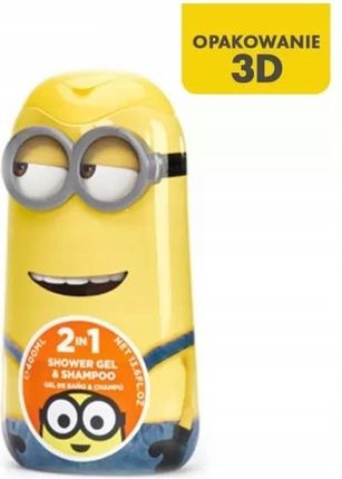 zestaw szampon i żel pod prysznic minionki