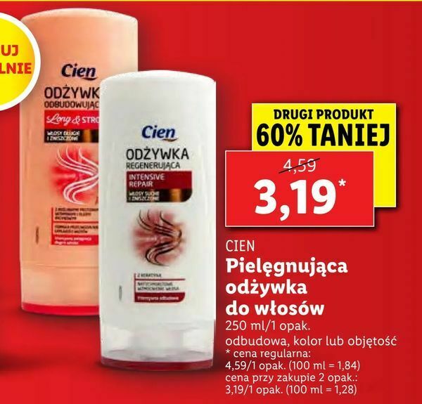 lidl odżywka do włosów