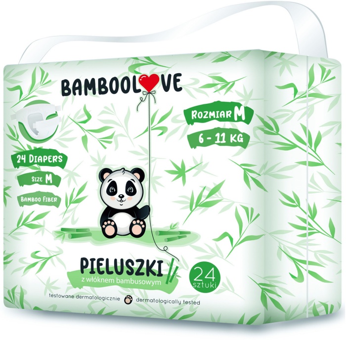 pieluszki bambusowe pandy