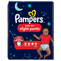 pampers dry night pants