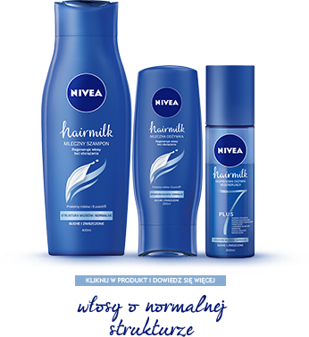 promocja nivea hairmilk mleczny szampon do włosów o cienkiej strukturze