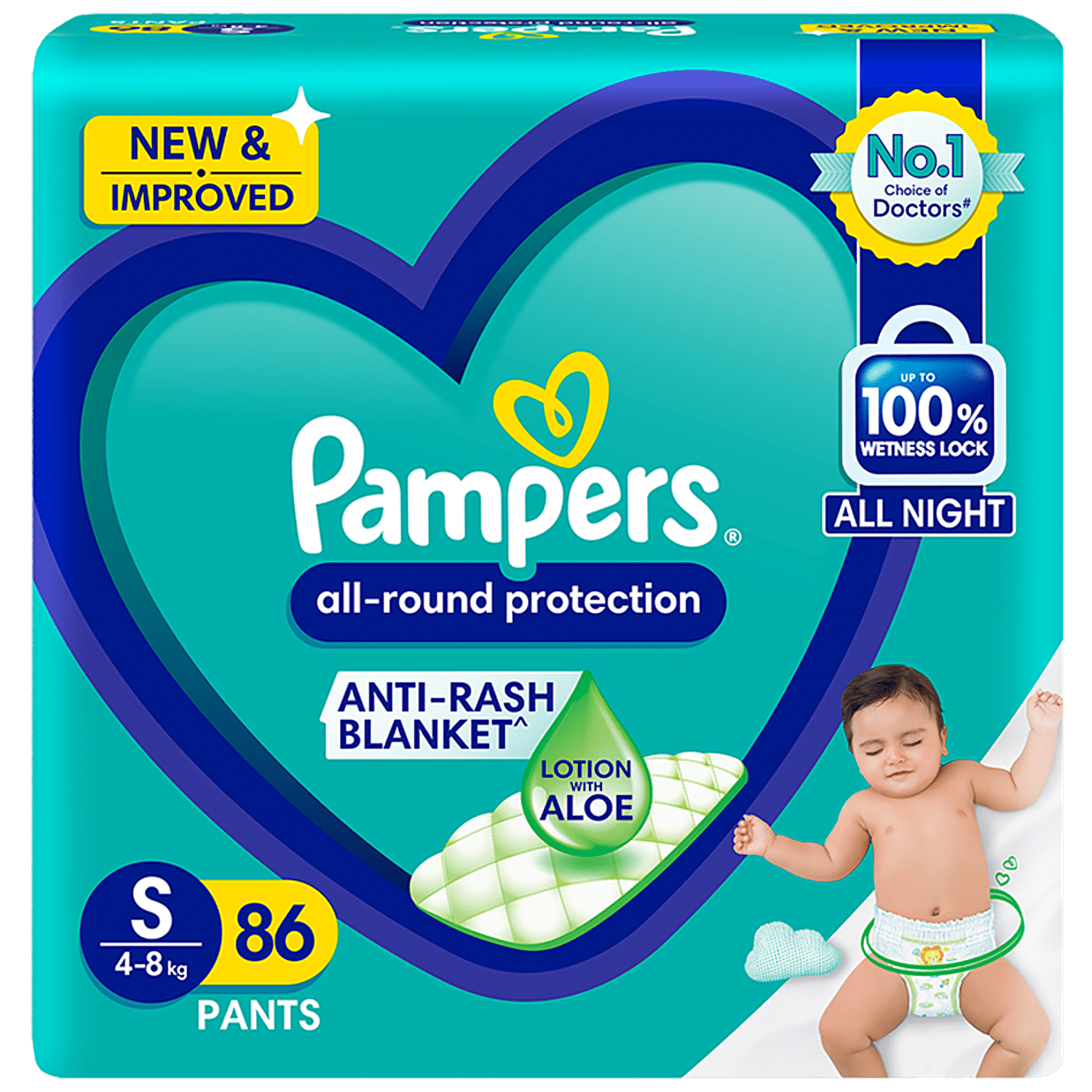 pampers mini 100