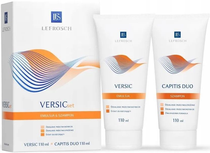 versic set zestaw emulsja szampon 2 x 110ml