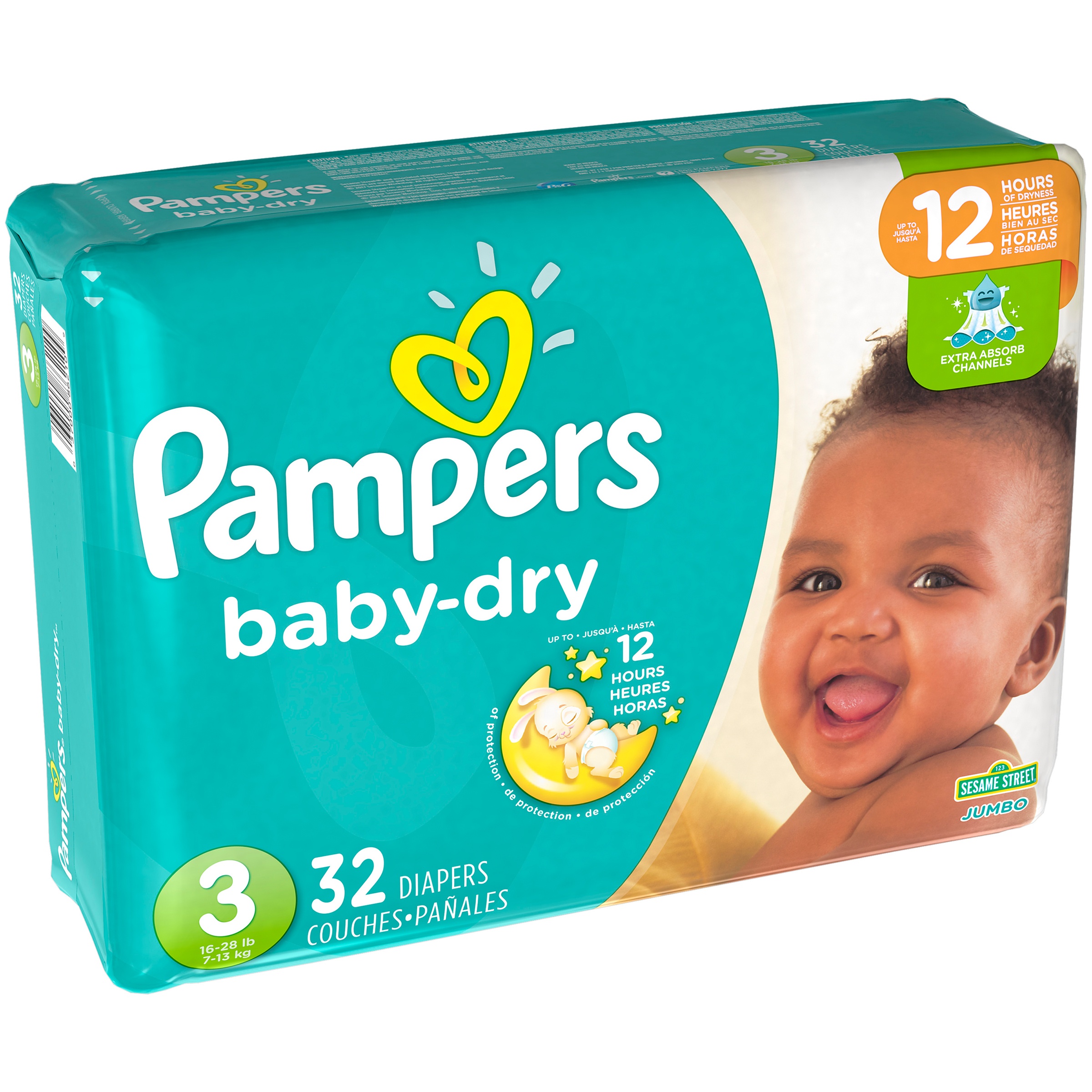 pampers jumbo pack size 3