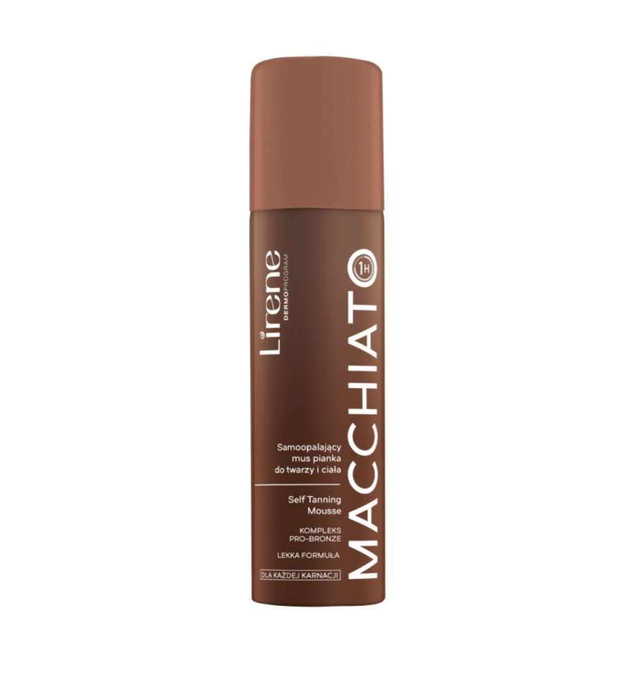 lirene bronze collection samoopalający mus-pianka do twarzy i ciała 150ml