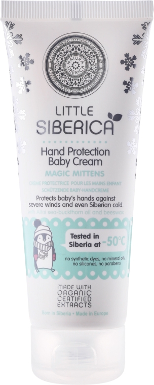 Little Siberica Krem ochronny do rąk dla dzieci Magic Mittens 75ml