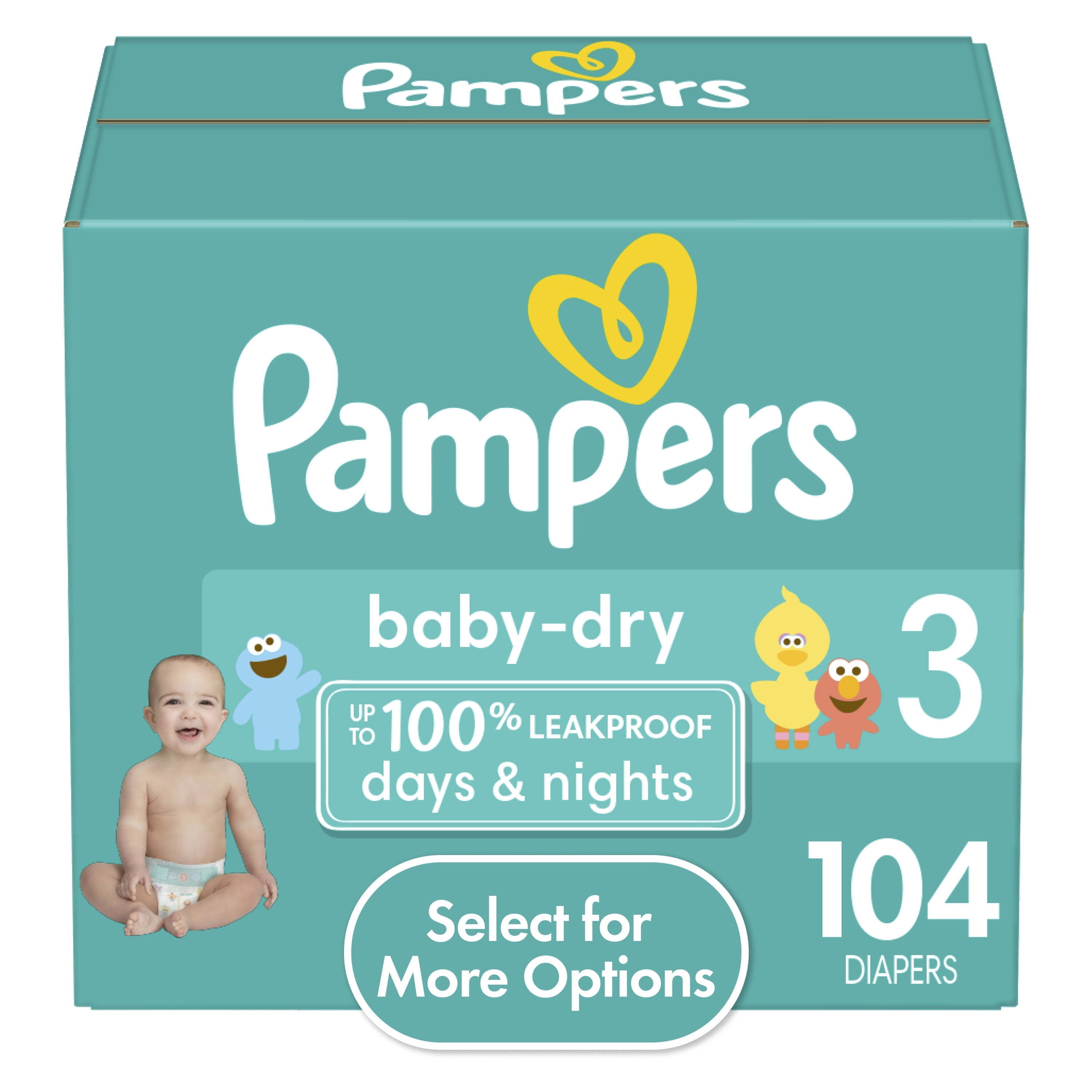 pampers giga pack 3 104 count