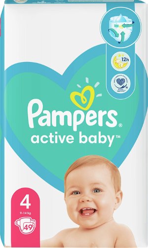 pampers baby active 4