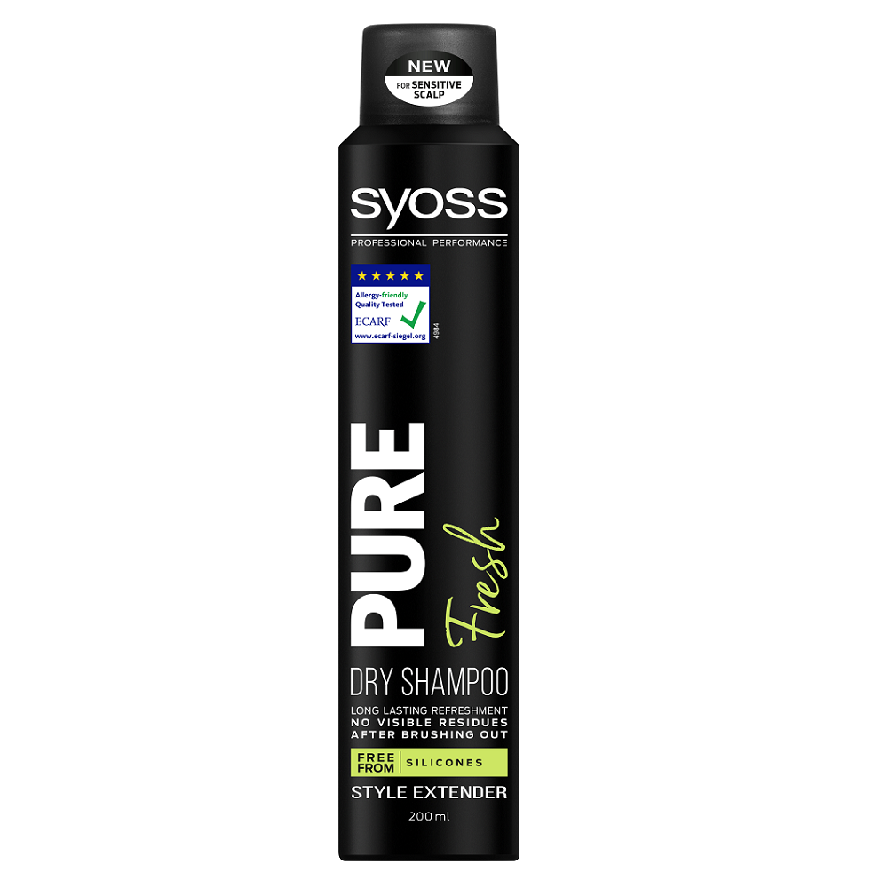 suchy szampon syoss pure fresh