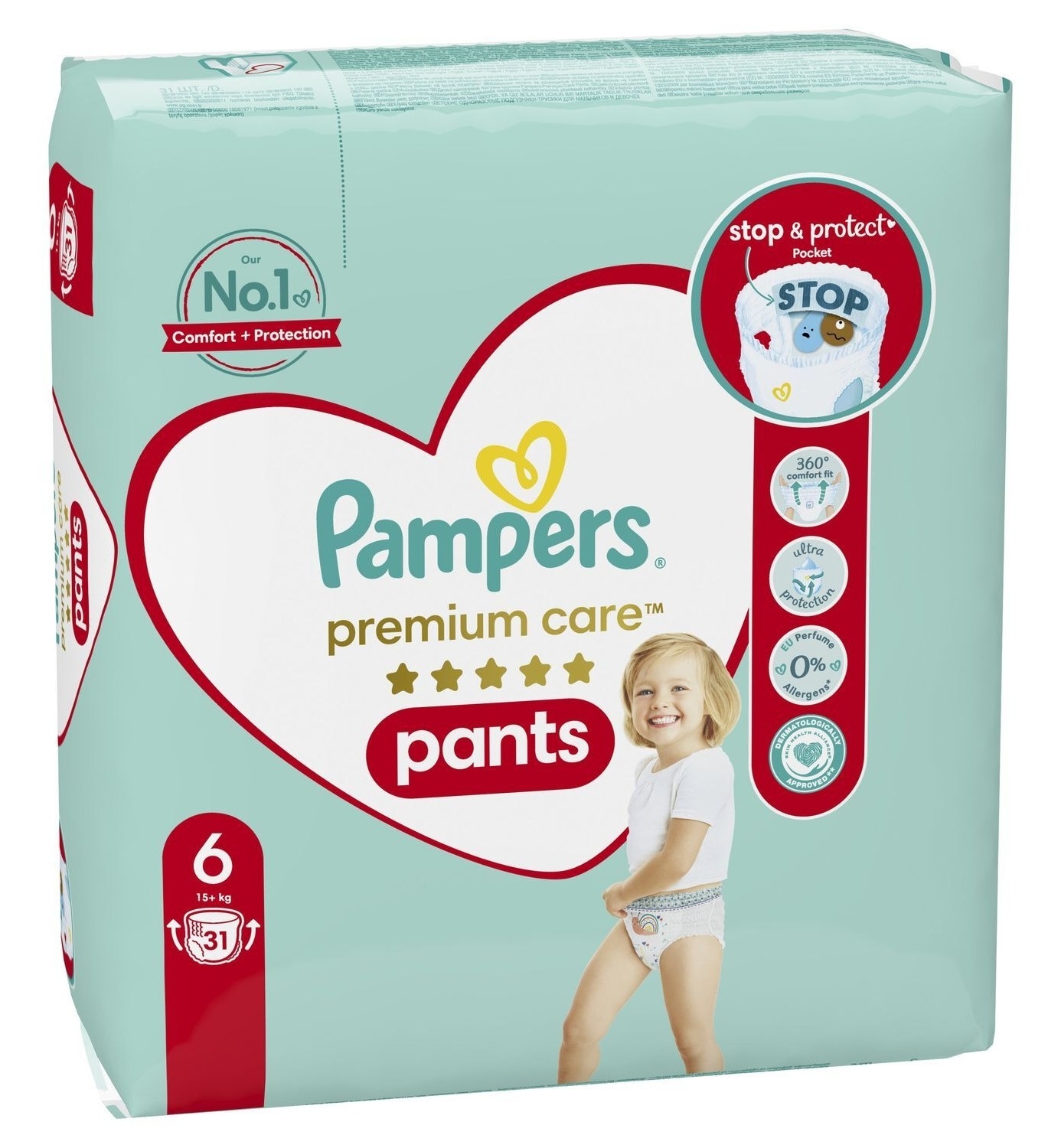 pampers premium care 6 pants