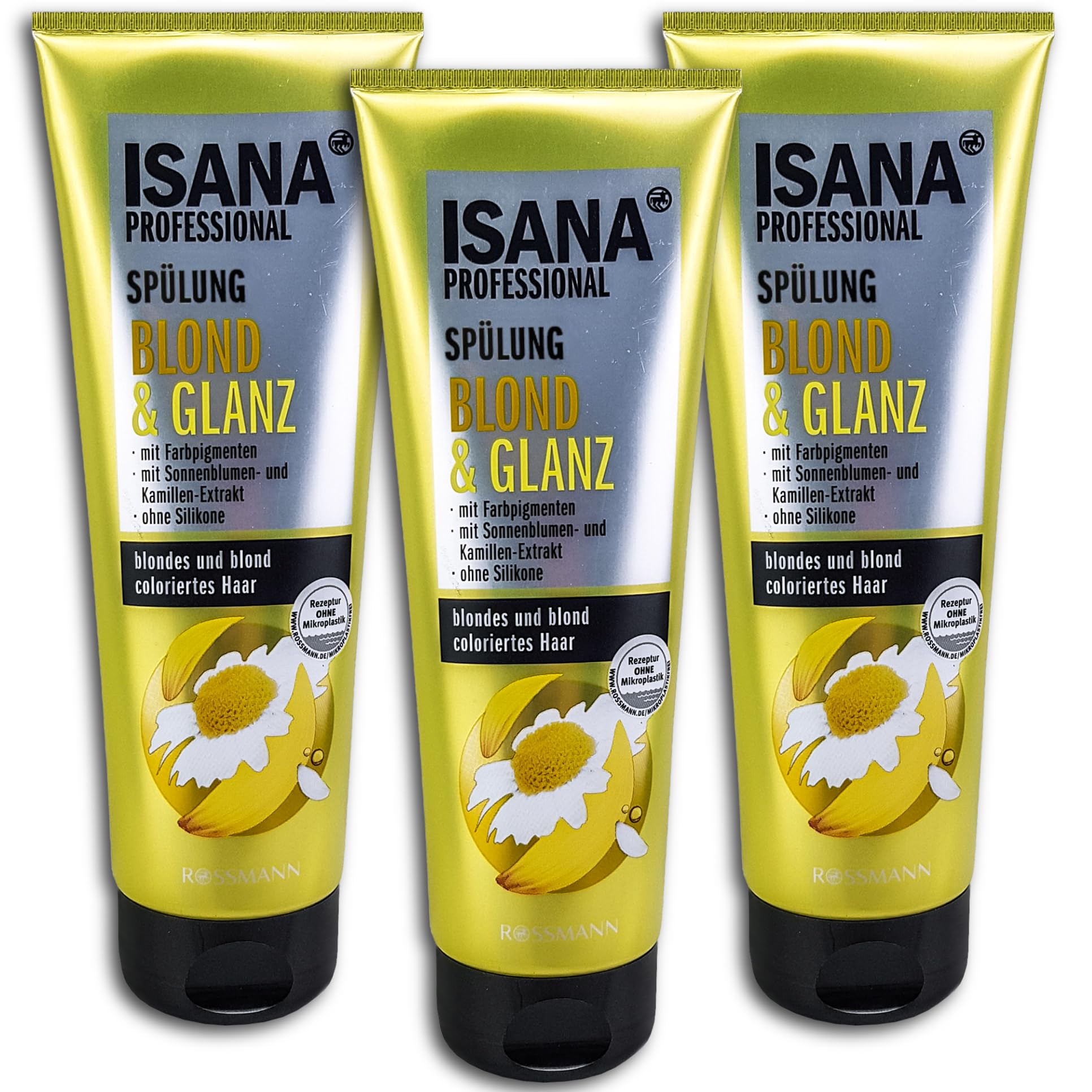 szampon do włosów isana blonde &glanz