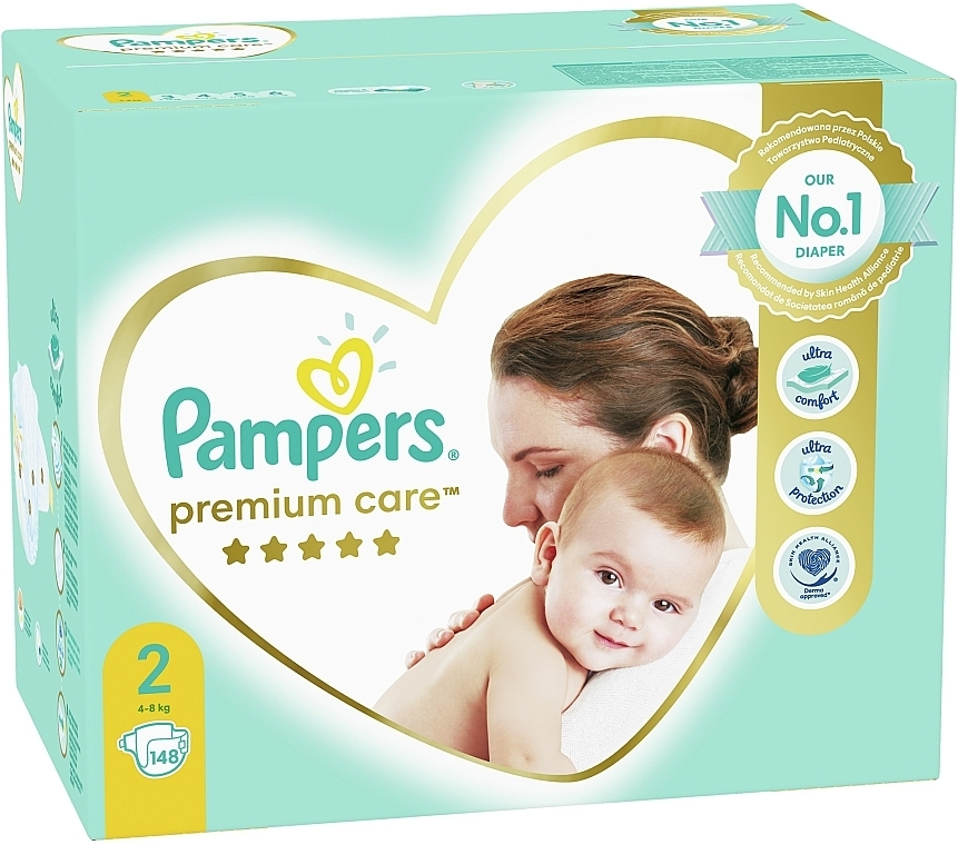 pampers premium box maxi 148 szt