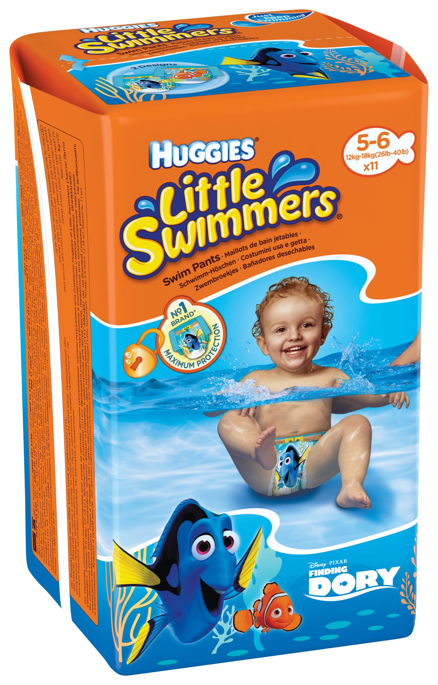 huggies pieluchy do kapieli 5-6