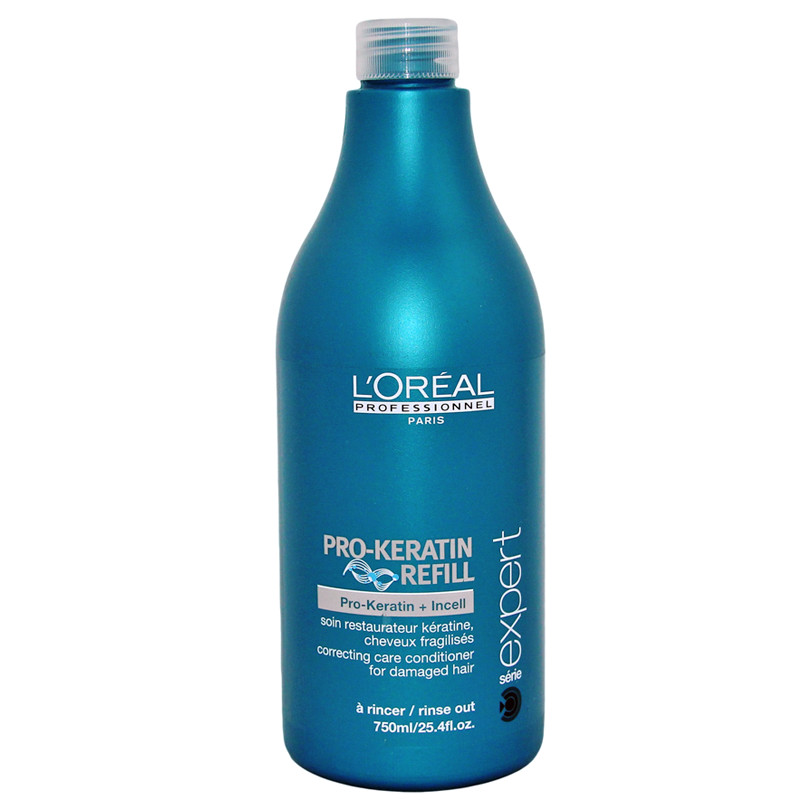 szampon do wlosuw z loreal pro keratin refill