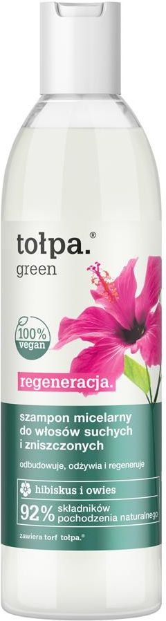 tołpa green odbudowa regenerujący szampon do włosów zniszczonych 300 ml