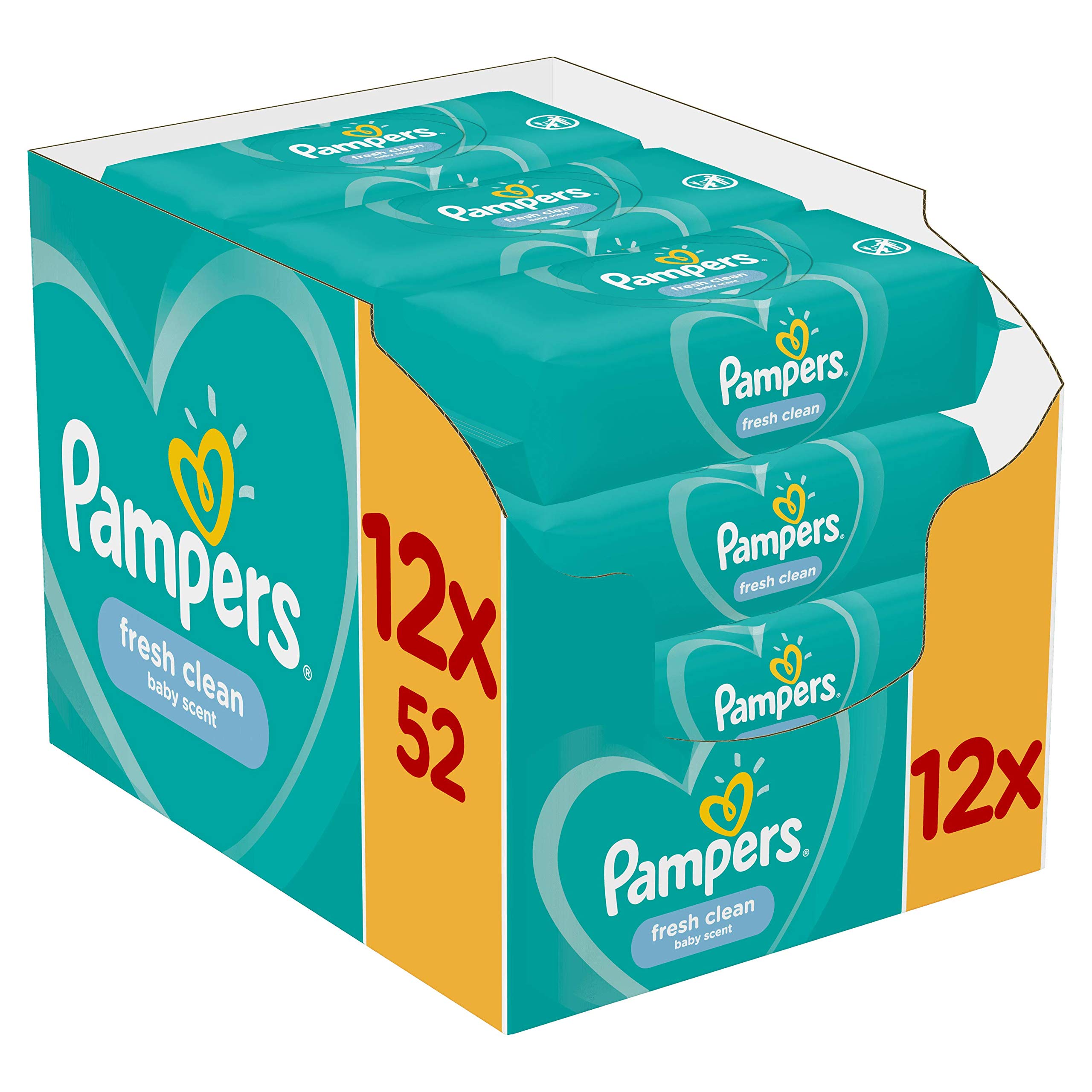 fresh clean pampers 4 pak cena