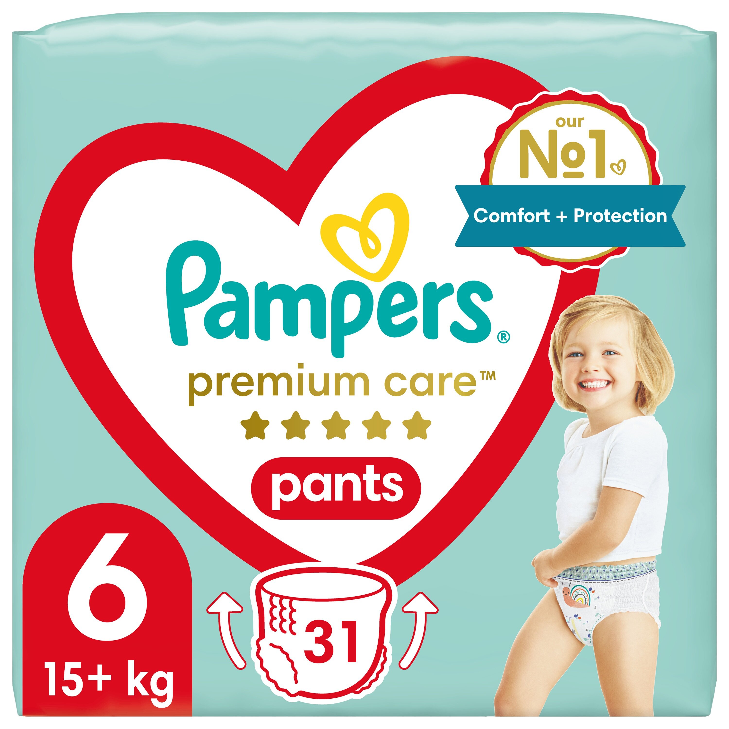 dziewczyna pampers