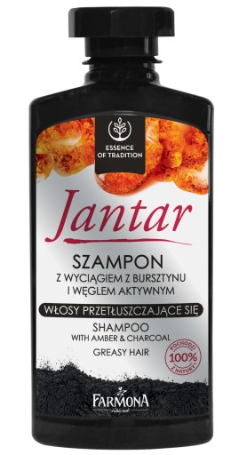 jantar szampon szklana butelka cena